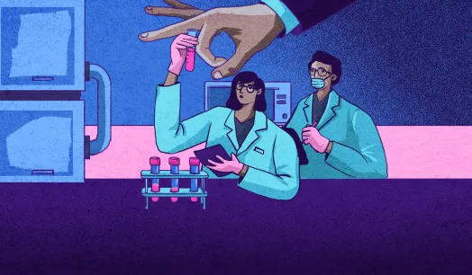 INVESTIGACIÓN. Laboratorios de Argentina y Brasil trabajan en el desarrollo de distintos tipos de vacunas covid-19, incluidas las que tienen tecnología de ARNm.