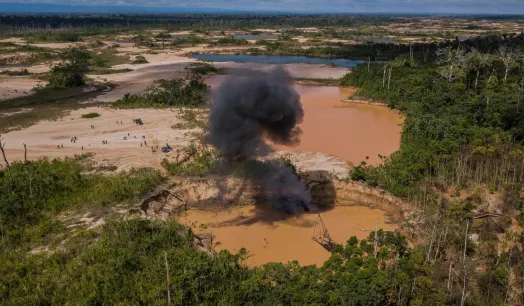 GROUND ZERO. Madre de Dios is one of the main hotspots of illegal mining in the region.