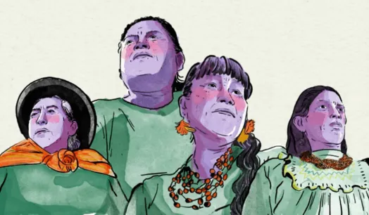 VOCES. Lideresas indígenas que defienden sus territorios, a la niñez y su cultura también son víctimas de acoso, discriminación y criminalización.