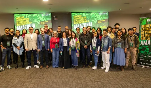 PRIMER ENCUENTRO. Directores, editores y periodistas de investigación de diez países latinoamericanos se reunieron en Lima durante el Primer Encuentro Latinoamericano de Periodismo de Investigación por la Amazonía.