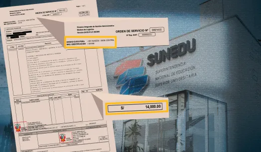 VÍNCULOS. La actual gestión de la Sunedu cumplió dos años, tiempo en el que se ha identificado cuestionadas designaciones y contrataciones.