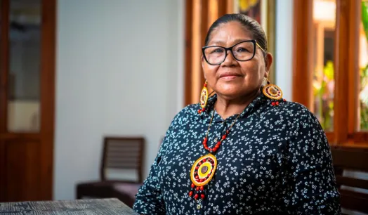 DISTINCIÓN. Mari Luz Canaquiri recibió en San Francisco (EE.UU.) el Premio Goldman por su destacada labor ambiental desde el pueblo indígena kukama.