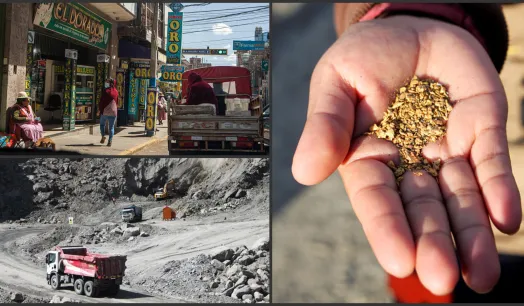 FIEBRE DEL ORO. En 2024, Puno fue el séptimo productor de oro en Perú y la primera región con más nuevas grandes empresas.