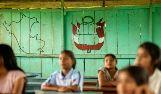 VIDAS. Las niñas wampis, como ocurre con el pueblo awajún, son amenazas por el avance de la minería ilegal y la violencia sexual perpetrada por docentes en las escuelas.