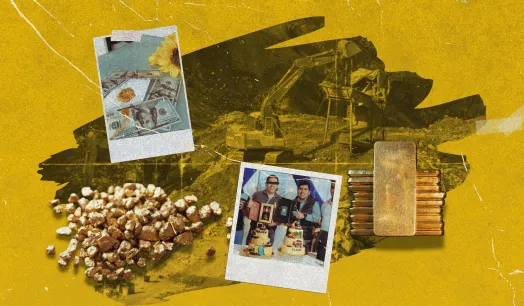 ALIANZAS. En San Ignacio, provincia fronteriza con Ecuador, familias locales, actores ecuatorianos, policías y empresas mineras formales están bajo investigación por minería ilegal.