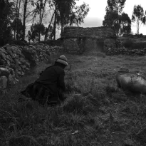 VULNERABLES. Agricultores no cuentan con capital para seguir soportando la crisis agraria. Y los hogares liderados por mujeres están entre los más afectados.