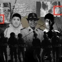 DOLOR. Elmer, Jhamileth, y Brayan recibieron impactos de proyectiles de armas de fuego durante la represión a las protestas del 9 de enero.