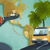 RUTA. Ocho Sur, una empresa relacionada a la pérdida de bosques de la Amazonía, tiene vínculos con proveedora de PepsiCo. 