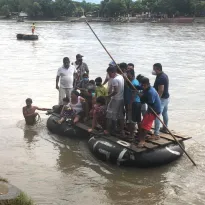 EMERGENCIA. La frontera sur de México con Guatemala ha sido un escenario de éxodos migratorios sin precedente alguno en la historia de esta región.