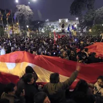 SOCIEDAD. La ciudadanía ejerce su derecho constitucional a la pronunciarse sobre la coyuntura política del Perú