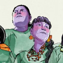 VOCES. Lideresas indígenas que defienden sus territorios, a la niñez y su cultura también son víctimas de acoso, discriminación y criminalización.