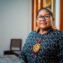 DISTINCIÓN. Mari Luz Canaquiri recibió en San Francisco (EE.UU.) el Premio Goldman por su destacada labor ambiental desde el pueblo indígena kukama.