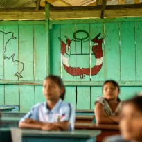 VIDAS. Las niñas wampis, como ocurre con el pueblo awajún, son amenazas por el avance de la minería ilegal y la violencia sexual perpetrada por docentes en las escuelas.