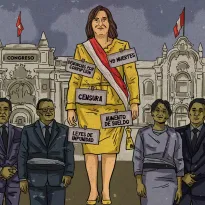 IMPUNIDAD. La alianza Dina Boluarte-Congreso ha promovido leyes que favorecen a procesados por graves violaciones a los derechos humanos. 