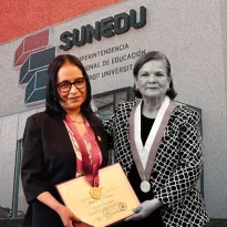 CAMBIOS. La rectora Lida Asencios representará a las universidades públicas en la Superintendencia Nacional de Educación Superior Universitaria (Sunedu).