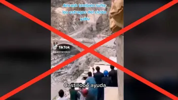 En realidad, las imágenes muestran un episodio ocurrido en julio del 2022 en Pakistán.