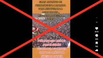 En realidad, corresponde al concierto del grupo musical argentino Los Fabulosos Cadillacs, que se desarrolló el 3 de junio del 2023 en México.